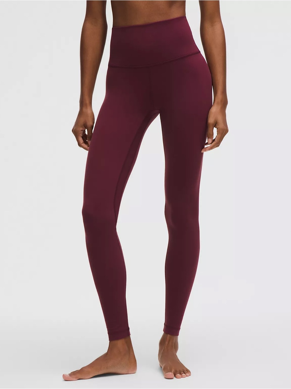 Lululemon Align Pant 28L in Burgundy Size 4